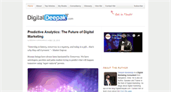 Desktop Screenshot of digitaldeepak.com